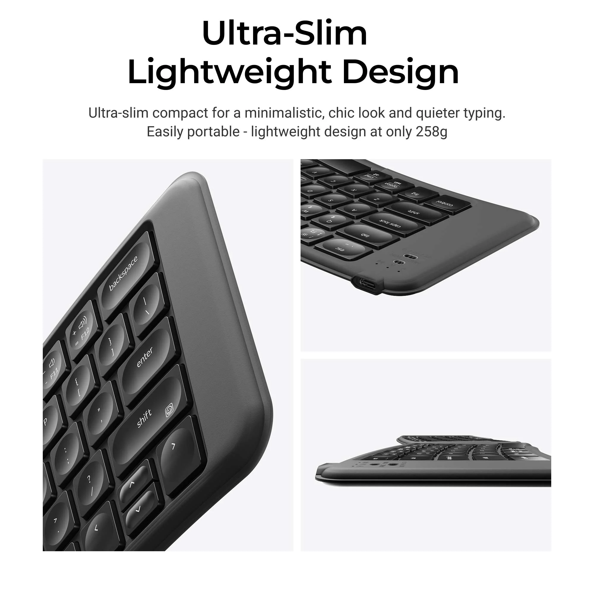 Keychron B11 Pro 65% Wireless Low Profile Foldable Keyboard - Image 10