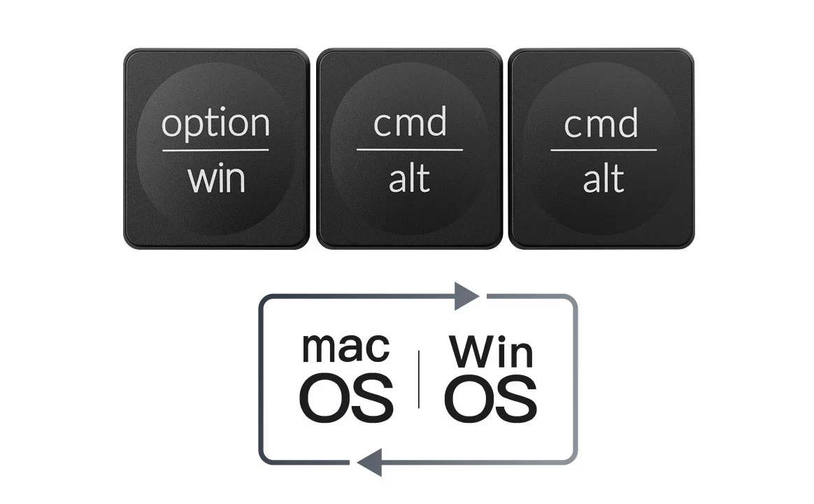 Keychron B11 Pro 65% Wireless Low Profile Foldable Keyboard - Image 8