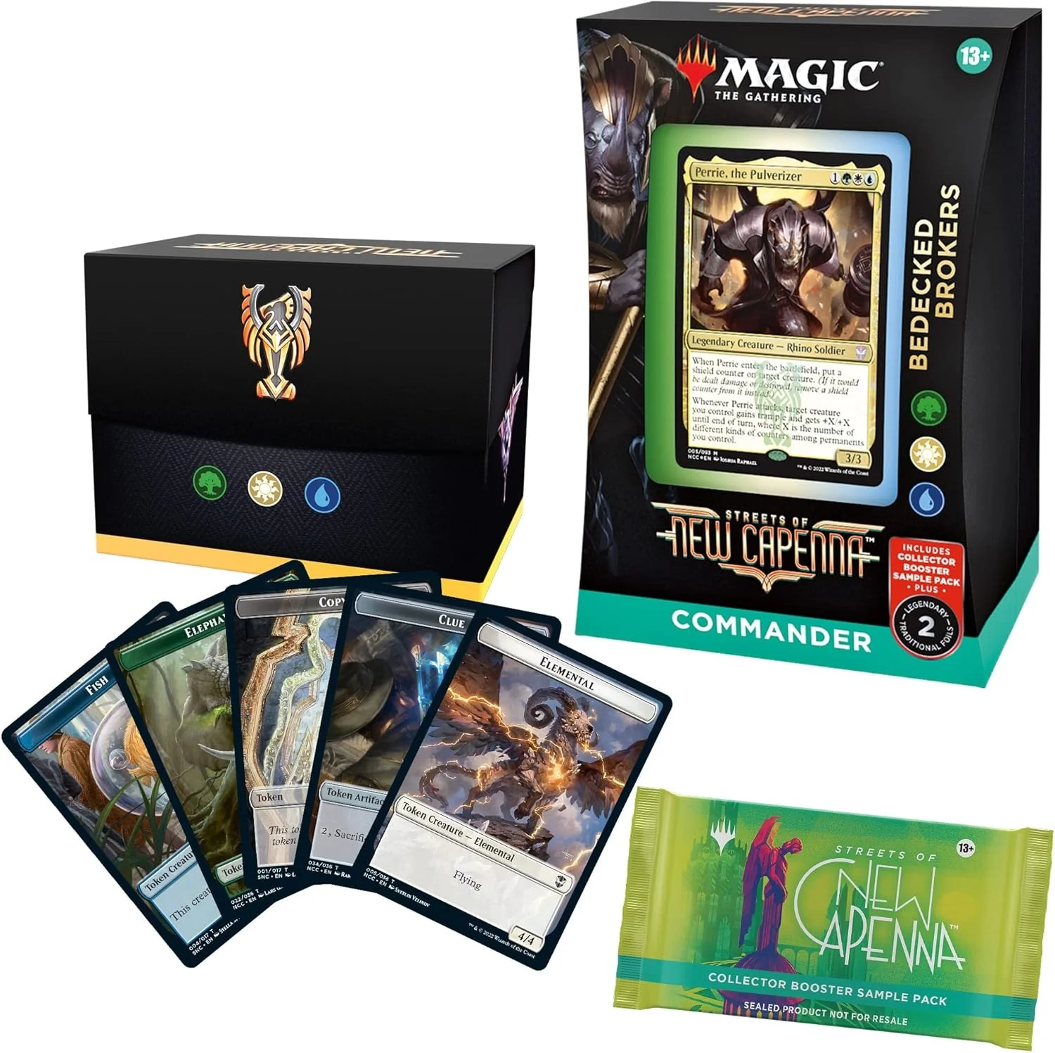 Magic The Gathering Streets of New Capenna Commander Deck Bedecked Brokers - Image 4